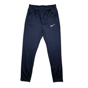 Nike Dri-FIT Joggers Boys XL Navy Blue Tapered Ankle Zip